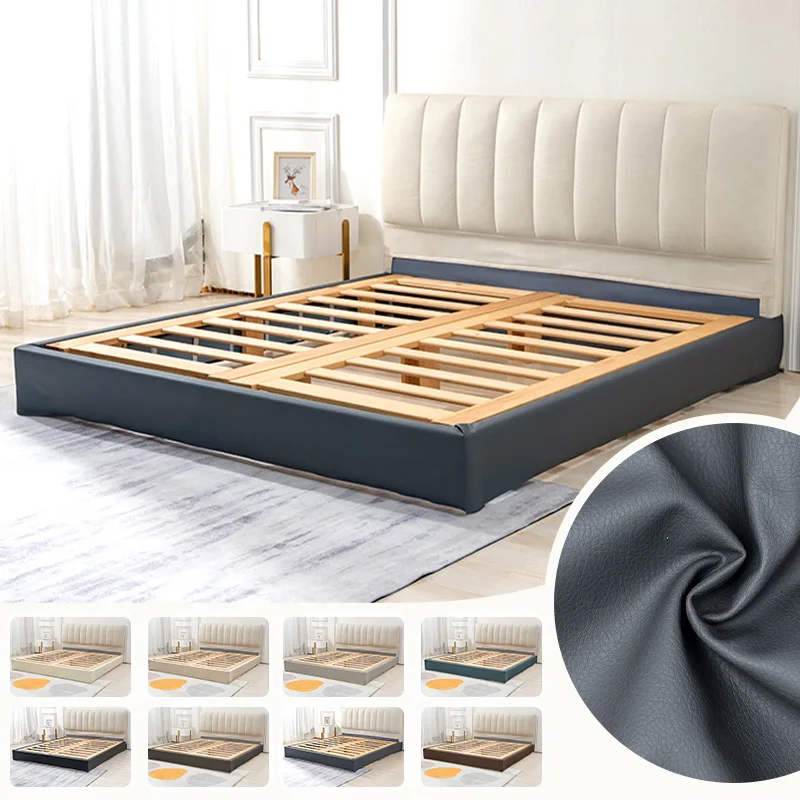 

Self Adhesive Bed Frame Wrap Cover Magic Tape Bed Base Skirt Old Renovation Dustproof Bed Base Surround Cover for Bedroom Decor