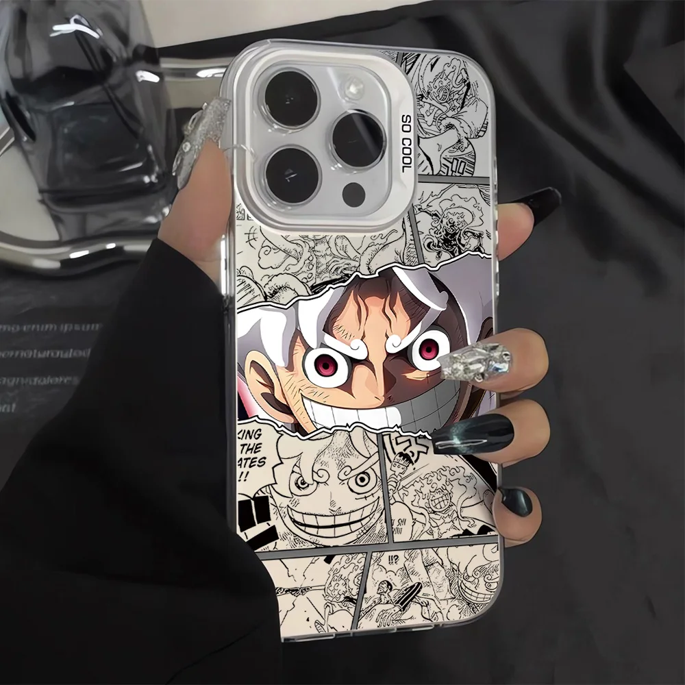 Anime LuffyS Pieces Phone Case For Samsung Galaxy S25 S24 S23 S22 S21 S20 Note20 FE Ultra Edge Plus 4G 5G O-One Matte Back Cover - náhled 3