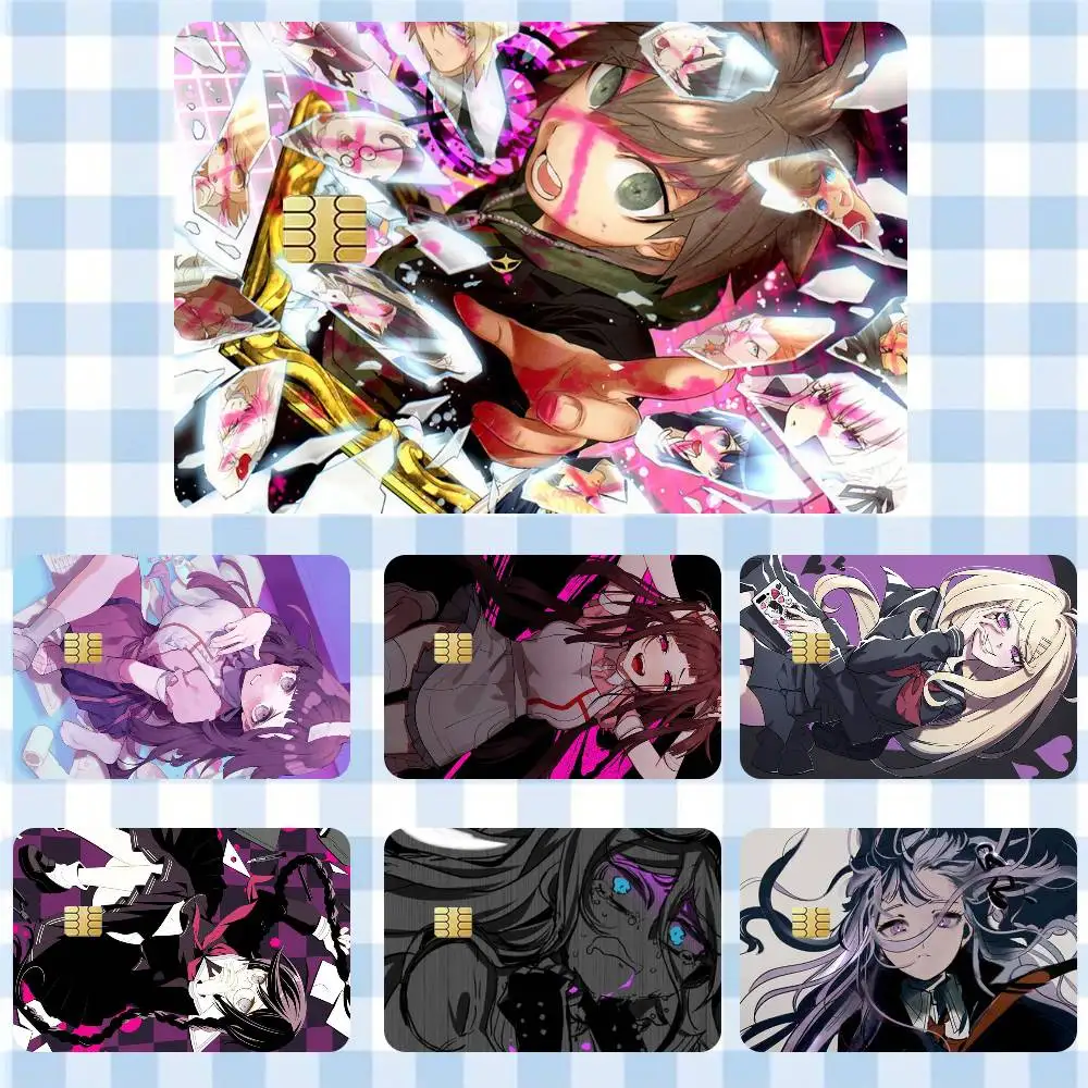 

Danganronpa Game Anime Sticker Film Tape Skin for Credit Card Debit Card Cartoon Waterproof Stickers