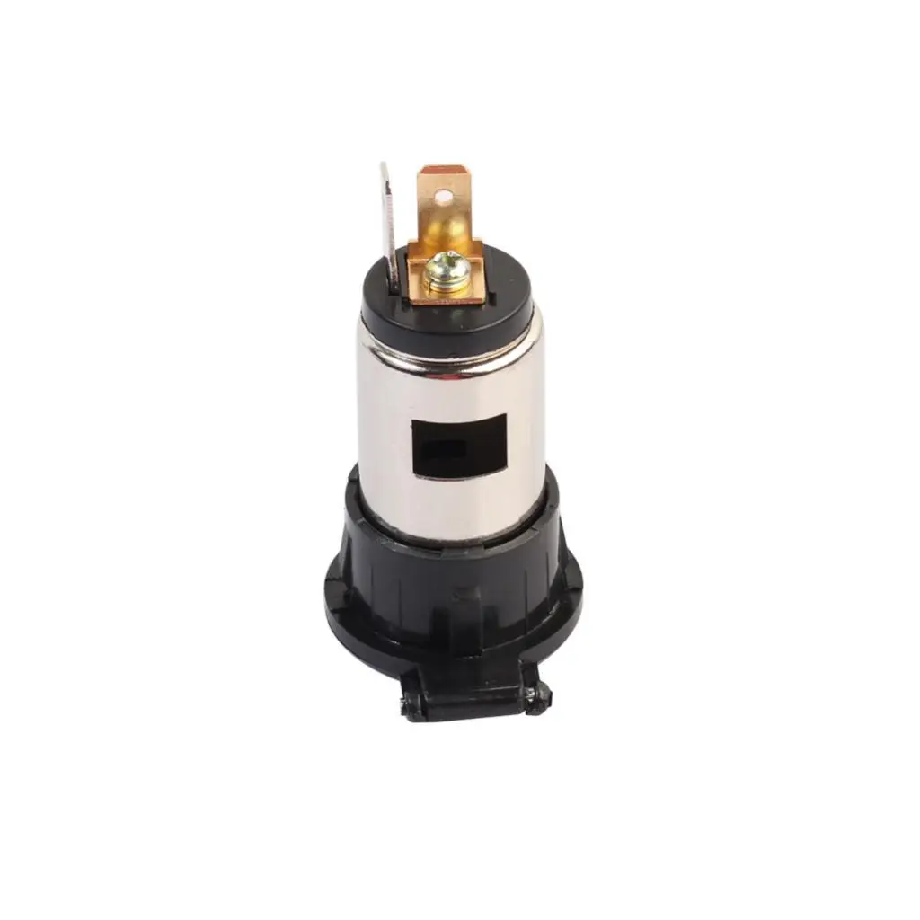 Universal Cigarette Lighter Socket Waterproof Assembly Car Motorcycle Power Outlet for Useful Motorcycle Accessories