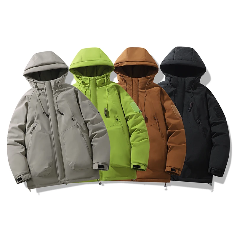 

Men's New Comfortable Versatile Windproof Warm Party Overcomes Winter Outdoor Hiking Camping Windproof Breathable Padded Jacket