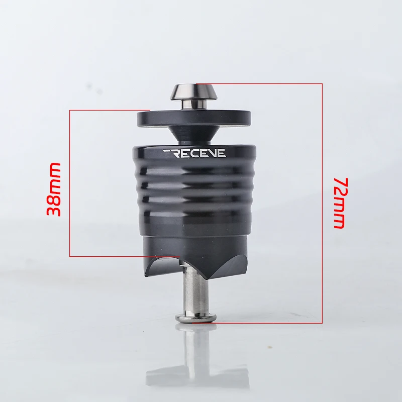 RECEVE للطي الدراجة مانع الصدمات الخلفي دراجة تعليق المصد الخلفي سبائك التيتانيوم امتصاص الصدمات لخط Brompton P/T/G #5