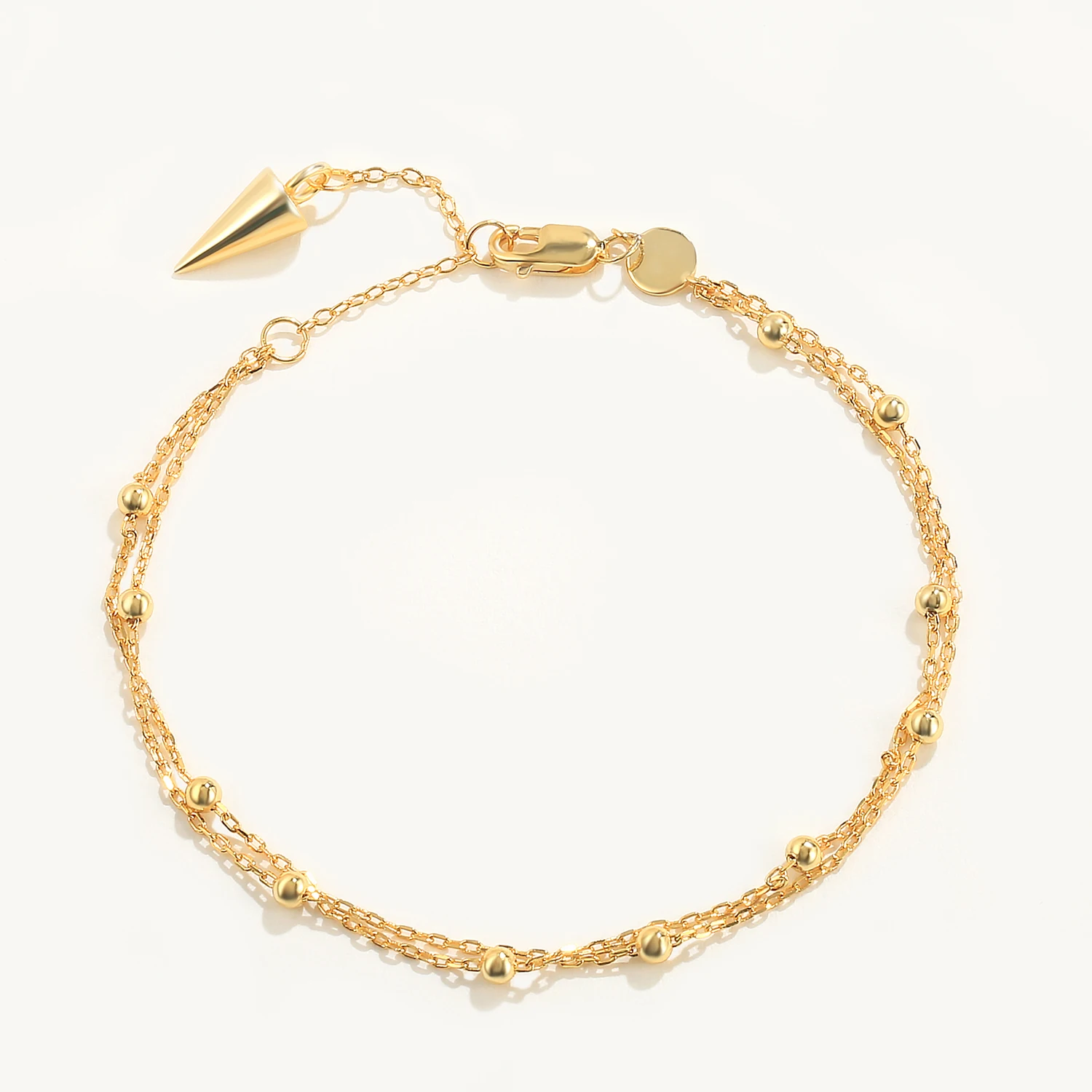 CANNER 925 Sterling Silver Cubic Zirconia Klasyczna bransoletka z łańcuszkiem tenisowym dla kobiet Regulowane bransoletki Biżuteria Pulseras Mujer — zdjęcie 6