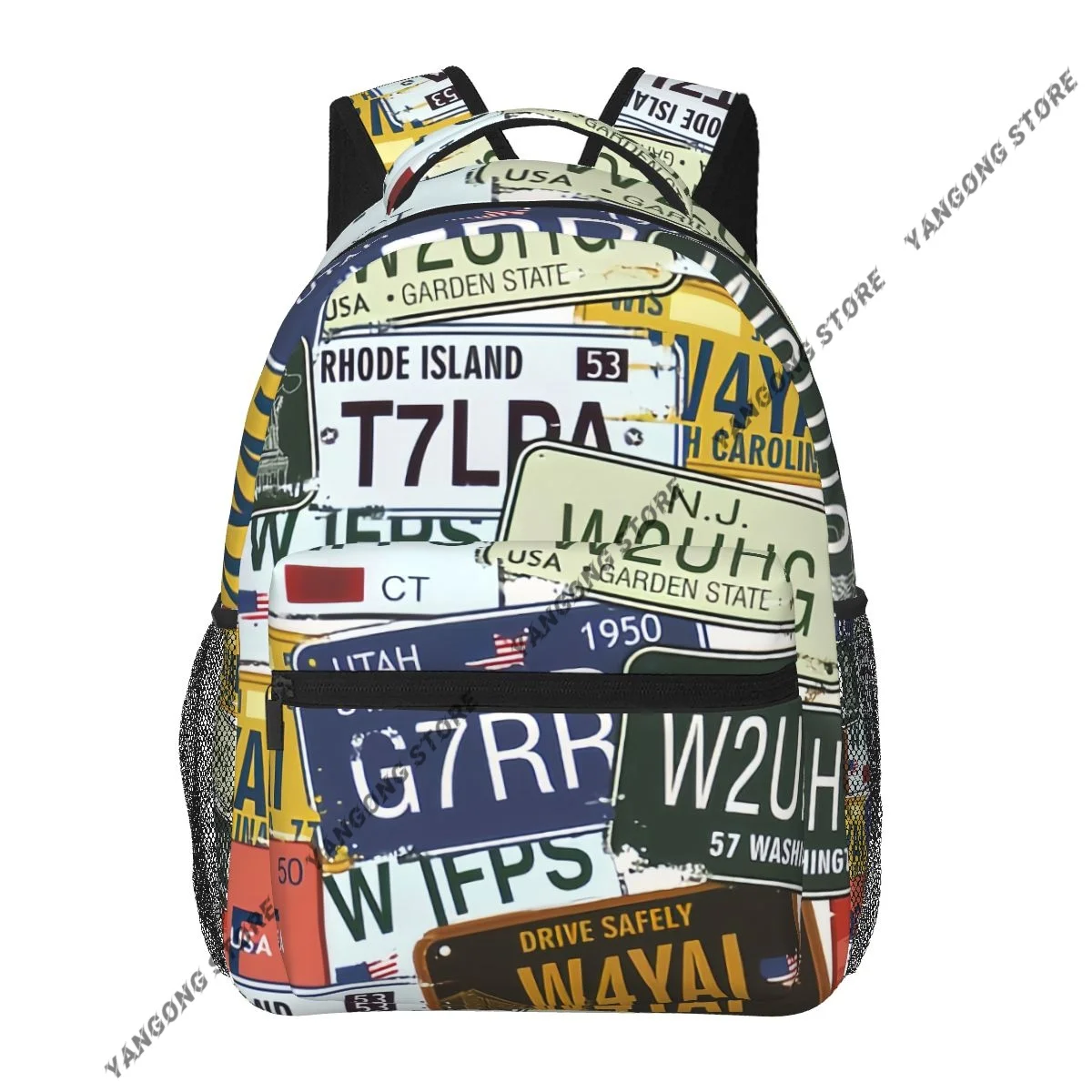 

Рюкзаки для женщин и мужчин, унисекс, студенческие рюкзаки, оригинальные ретро-рюкзаки с номерными знаками, персонализированные дорожные сумки для путешествий и отпуска, сумки для книг