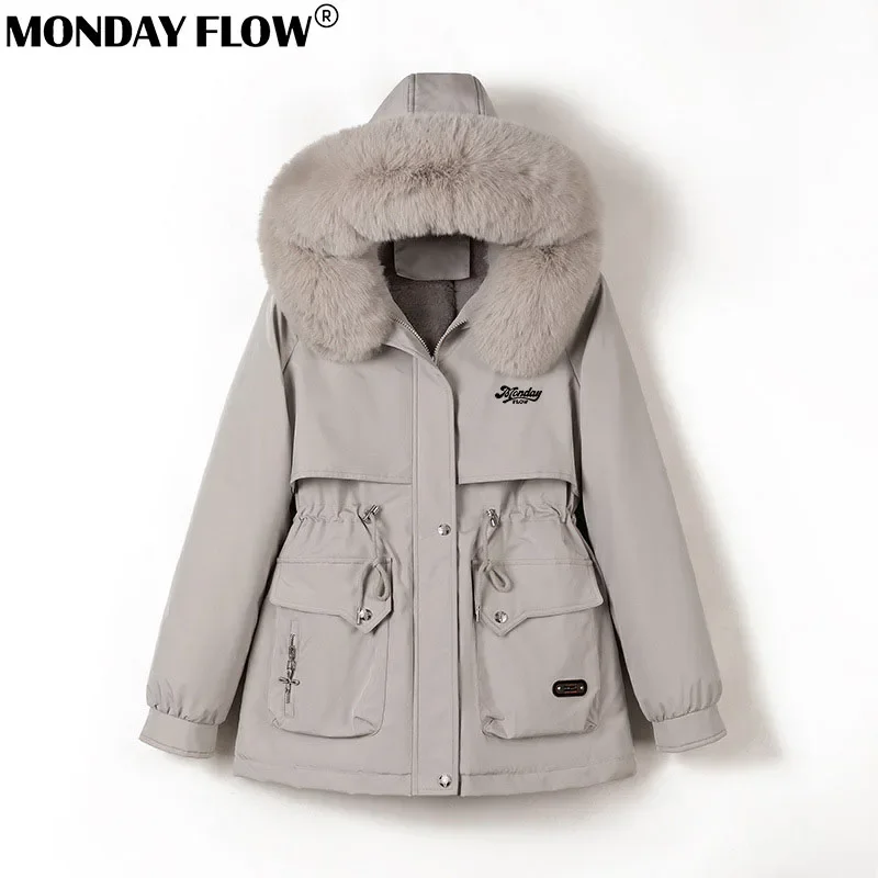 High Quality Monday Flow Golf Jacket Women Golf Wear Autumn Winter 2024 New Jacket Women's Golf Clothing Fashion Casual Coat