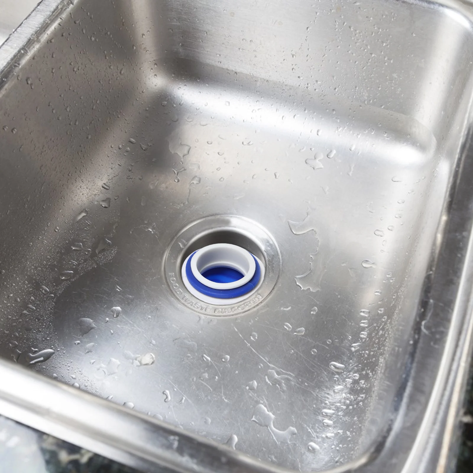 

4pcs Reusable Drain Hose Plug For Washing Machine Sink Shower Floor Backflow Preventer Ring Plastic Sewer Trap