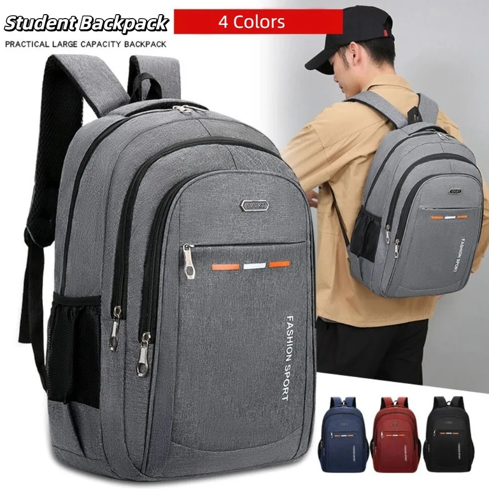 

Portable Large Capacity Canvas Backpack Multipockets Student Student Backpack Oxford Handbag Laptop Shoulder Bag Outdoor