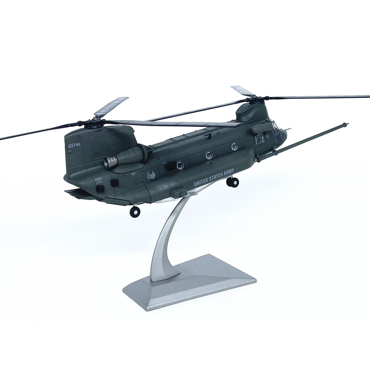 1: 72 US MH-47G Chinook Twin rotor Helicopter Model Static Semi alloy Helicopter Model