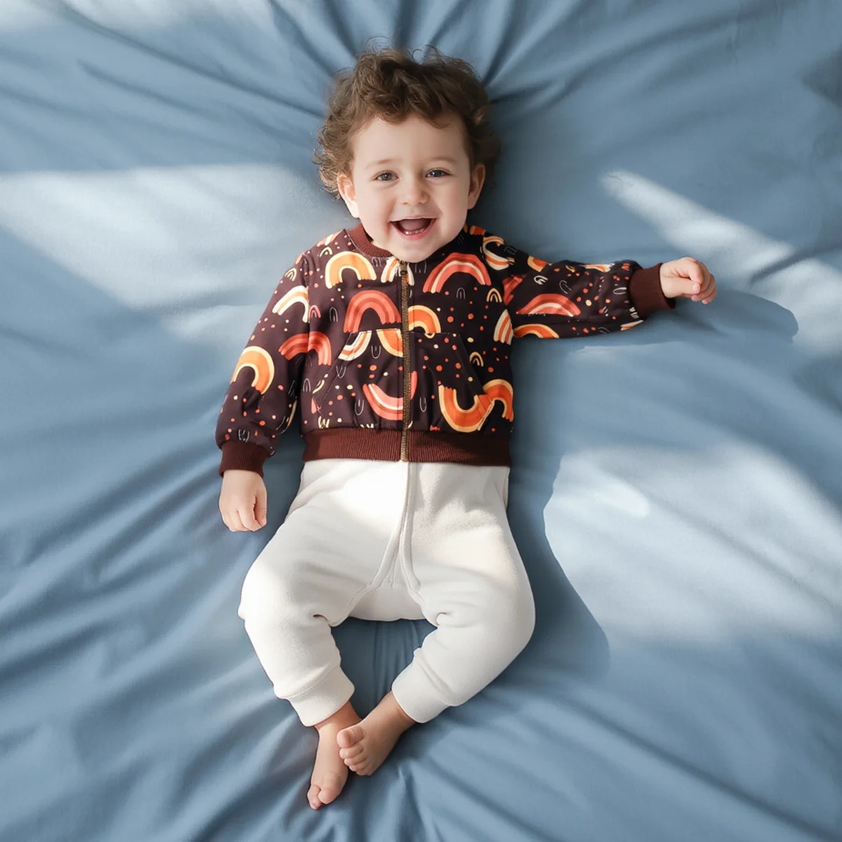 Sanlutoz Lovely Halloween Baby Coat Long Sleeve Fashion Autumn Little Kids Tops Cartoon Clothing
