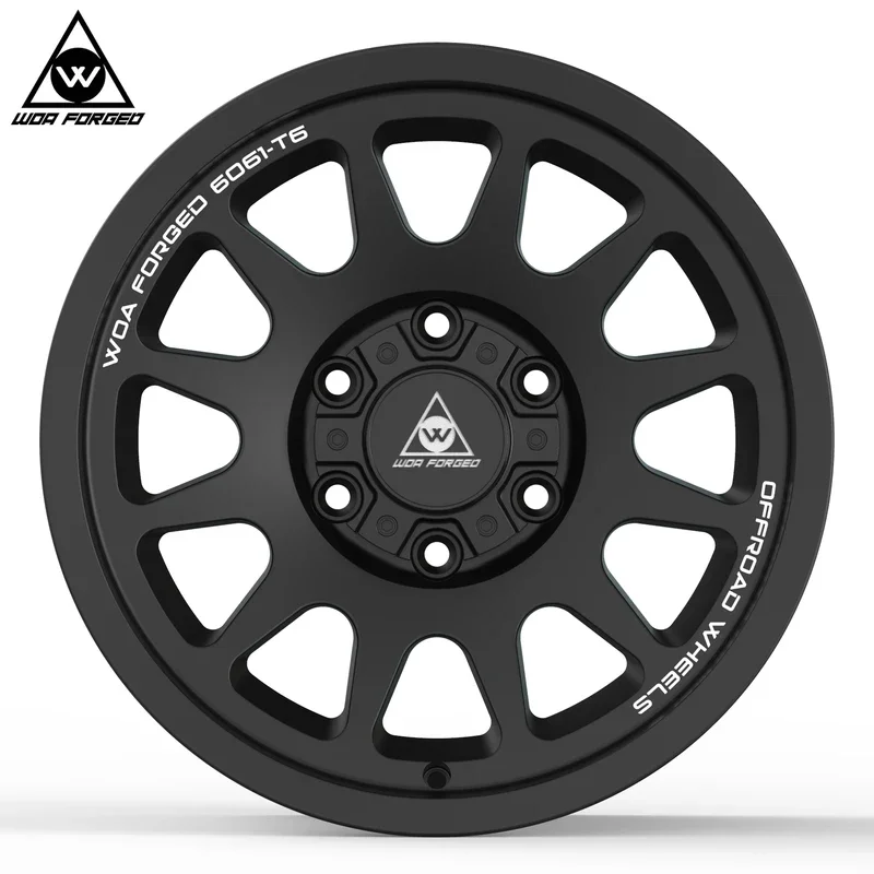 Custom Forged Wheels Bronze Off Road Alloy Aluminum 5 Year 17 18 Inch 5 6 Holes Car Rims Black Deep Concave for Jeep Wrangler