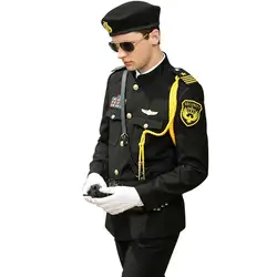 New Design Coat Pants Standing Collar Security Work Suit Set Property Real Estate Sales Department Concierge Clothing Uniform