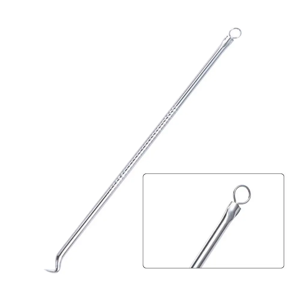 Ultra-fine Cell Pimples Blackhead Clip Light Weight Stainless Acne Tweezers Effort-saving Strong Acne Needle Removal Tool