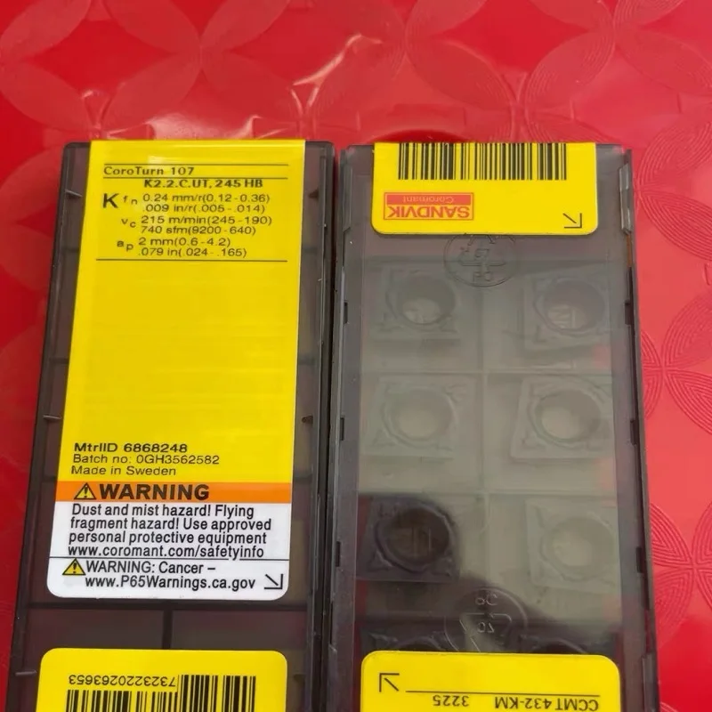 

Hard alloy cutting blades CCMT120408-KM 3225