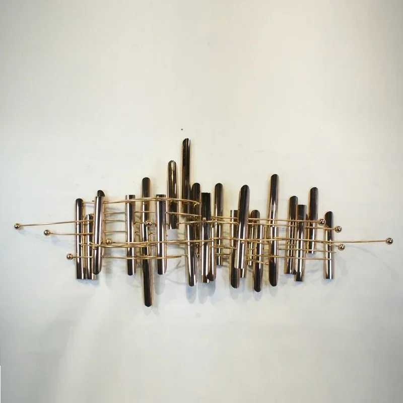 

Hot Sale Metal Wall Art Decor Artwork Wall Hanging for Interior Sofa Backdrop Quick Installation