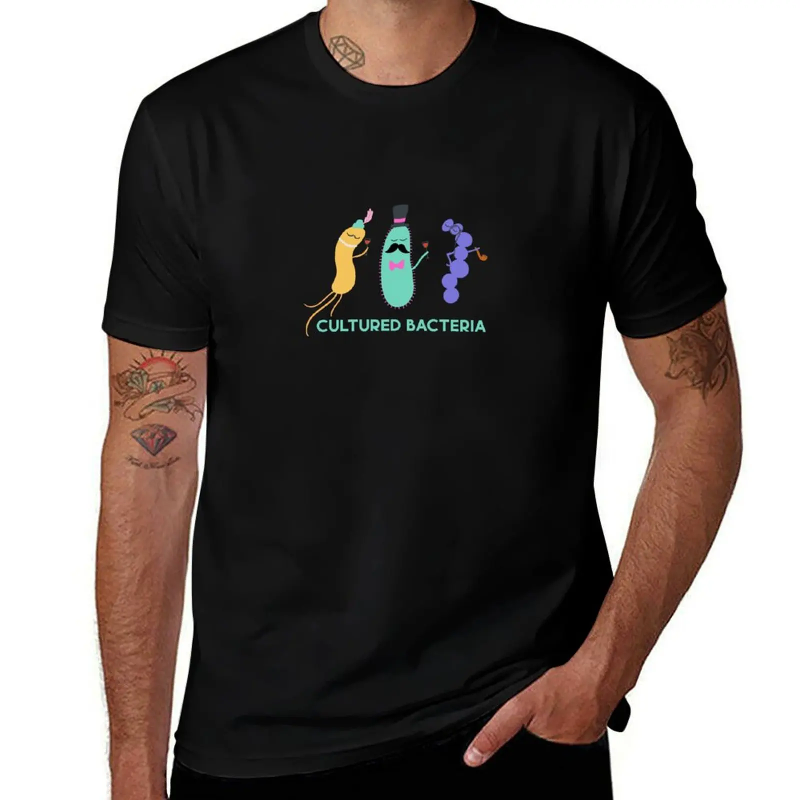 Cultured Bacteria T-Shirt Moisture Wicking Quick Dry Tee T-Shirt