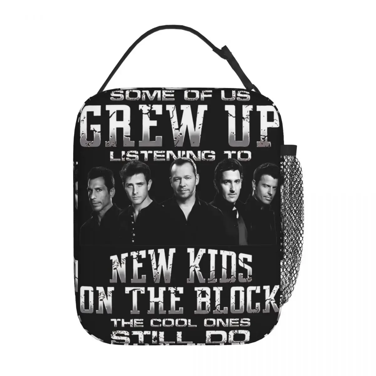 New Kids On The Block Band Thermal Insulated Lunch Bag for Picnic NKOTB Magic Summer 2024 Tour Reusable Food Container Bags