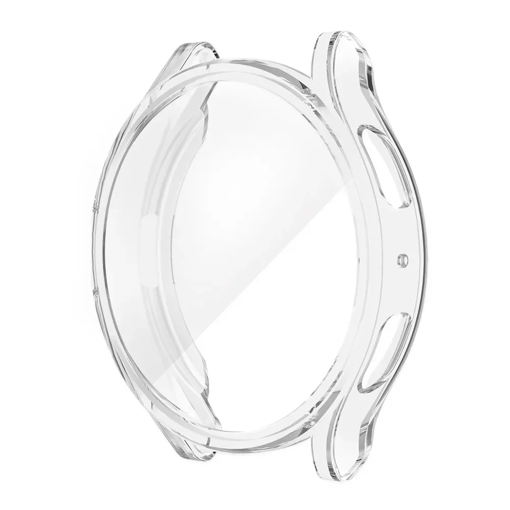 Casing Jam Tangan Silikon untuk Jam Tangan Samsung Galaxy 7 6 4 5 44Mm Jam Tangan Lengkap Berlapis TPU 7 Sampul Jam Tangan Lembut