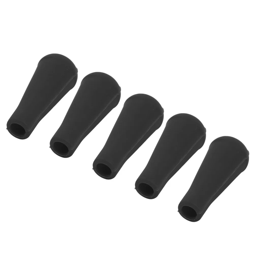 5PCS Durable 8mm/0.31in Inner Diameter Archery Arrow Tips Rubber Arrow Practice Tips Blunt Points for Arrows Training Outdoor
