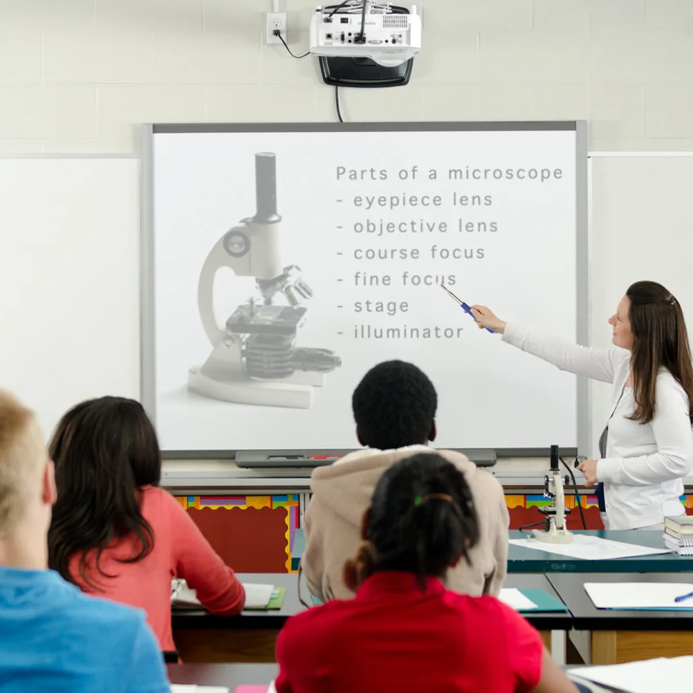 Telescopic Stainless Steel Pointer for Whiteboard Teaching Extendable Stylus Multimedia Screen Classroom Conference