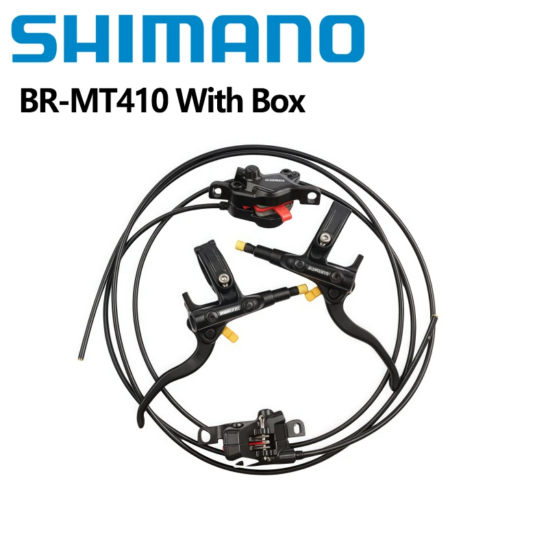 Shimano MT410 Brake Split Hydraulic Disc Brake Mtb Bike Brake Left Fornt 1000MM Right Rear 1700MM Brake Lever With Original Box