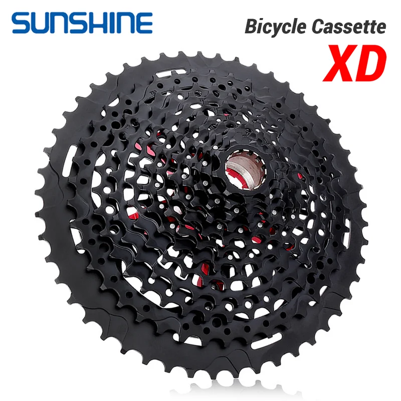 Cassete 12V Sunshine XD para Mountain Bike 9T-50T em Preto