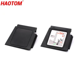 Couvercle anti-poussière de batterie de voiture pour VW, capuchon de protection de poteau positif et négatif, Passat B8, CC, Golf 7, MK7, Tiguan, Contrastant, Rocco, Bora, Octavia, A3, Q3