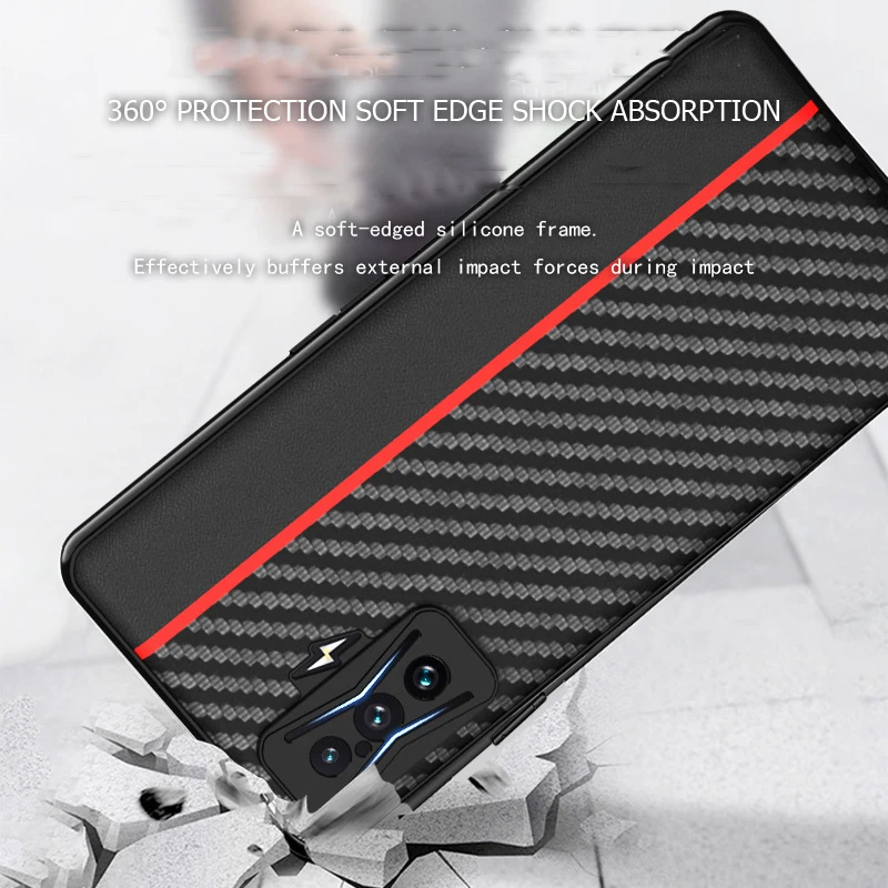 K50 Funda caso per Xiaomi Redmi K50 Gaming K50 Pro POCO F4 GT Ultra sottile fibra di carbonio giunzione Coque protezione custodia del telefono