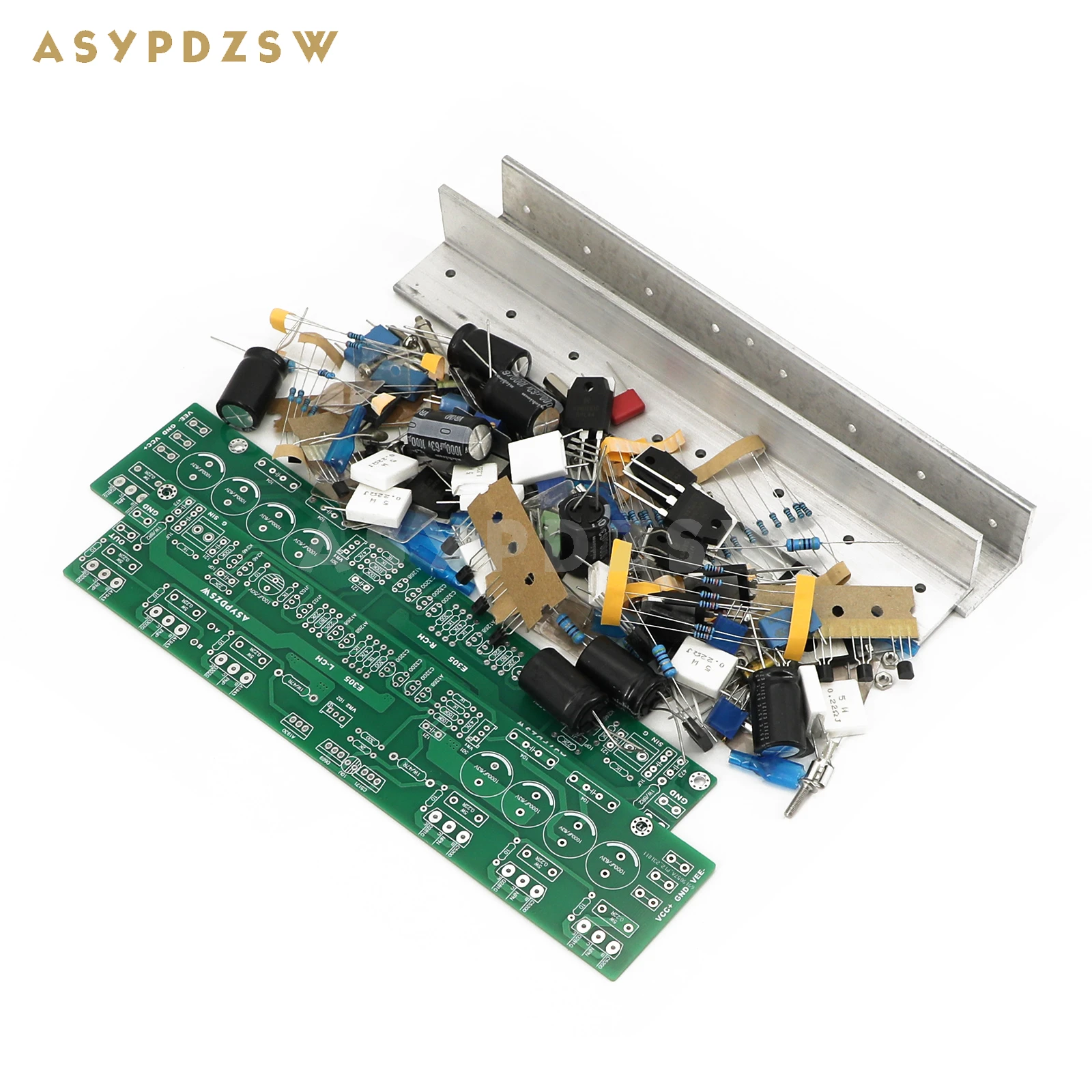 HIFI Stereo E305 FET Дифференциальный Архитектурный усилитель мощности DIY Kit/Готовая доска Основание на Accuphase с угловым алюминием