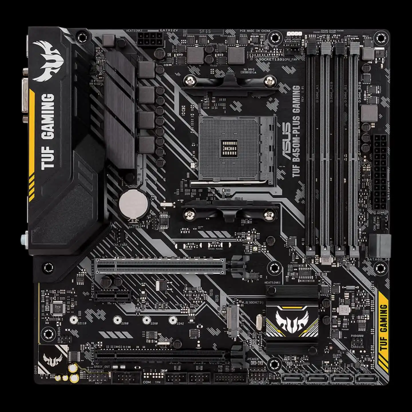 ASUS TUF B450M-PLUS GAMING マザーボード ソケット AM4 Ryzen 5000