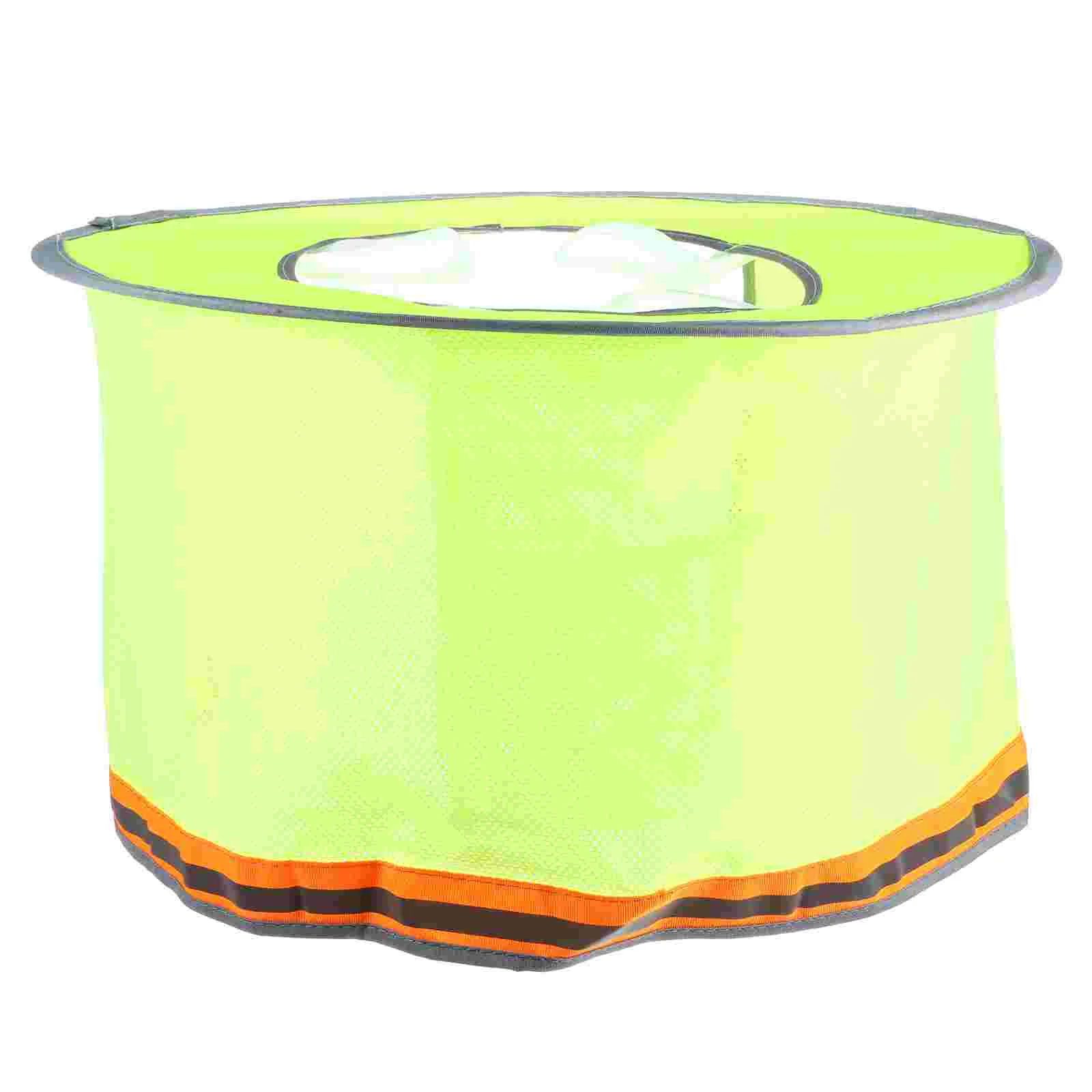 남성용 태양 모자 목 그늘 안전모 액세서리 자외선 차단 챙 워터 바이저 플라스틱 미스