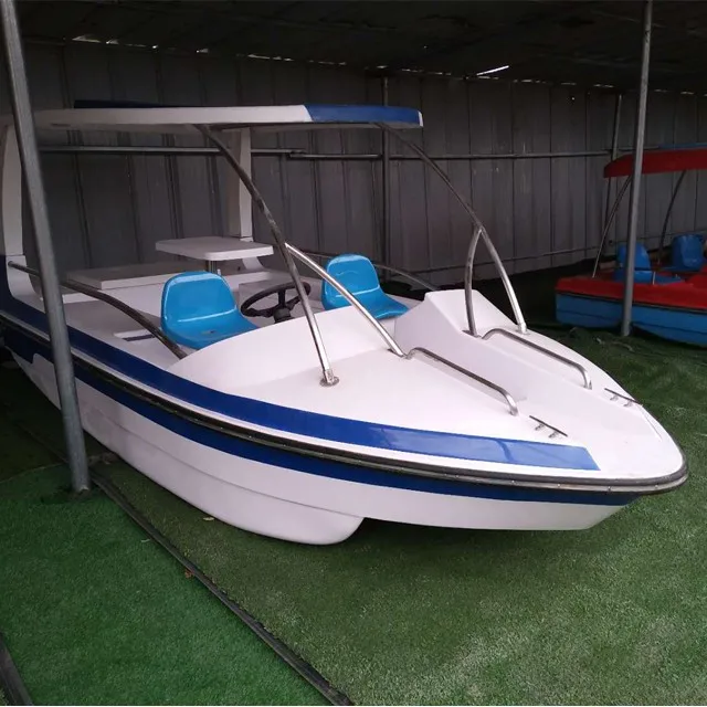 

Hot sale China battery power boat Park leisure electric boat with 6-8 people