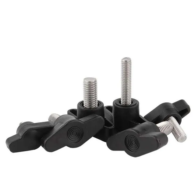 Weiyi Feststellschrauben 1/4-20 UNC/M4-M8 SUS304 A2 Edelstahl 27 # oder 36 # Z-Griff Bakelit-Handknopf Verstellbare Daumenschrauben – Detail 6