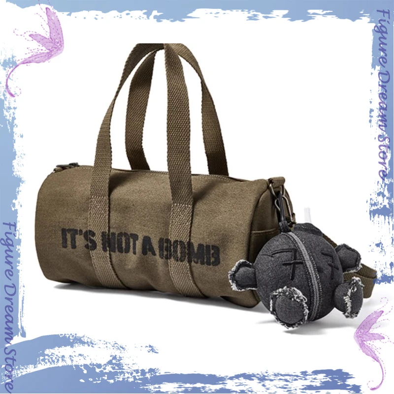 In Stock BTS World Tour Keychain Custom Black Denim Plush Doll Adorable Collection Idol Merchandise Fans Birthday Gift Bag Charm