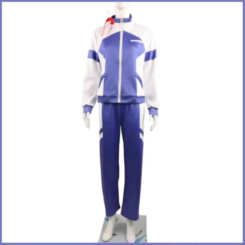 

♬2026❤Pretty Derby Oguri Cap Cosplay Costume Wig Blue Sportswear Gymnastic Clothing Woman Sexy Kawaii Party Suit❤