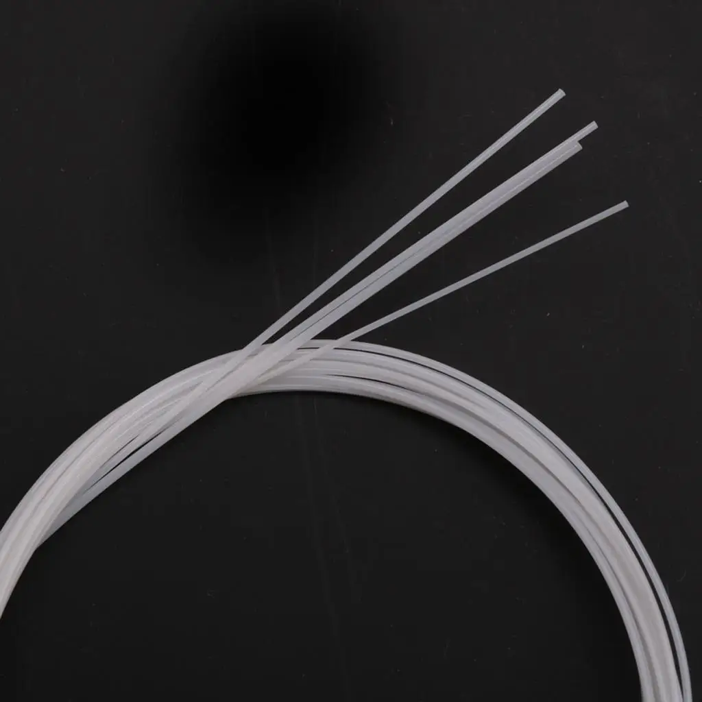 Acoustic Nylon Ukulele Strings Clear Sound Set for 4 String Ukulele Instrument Parts