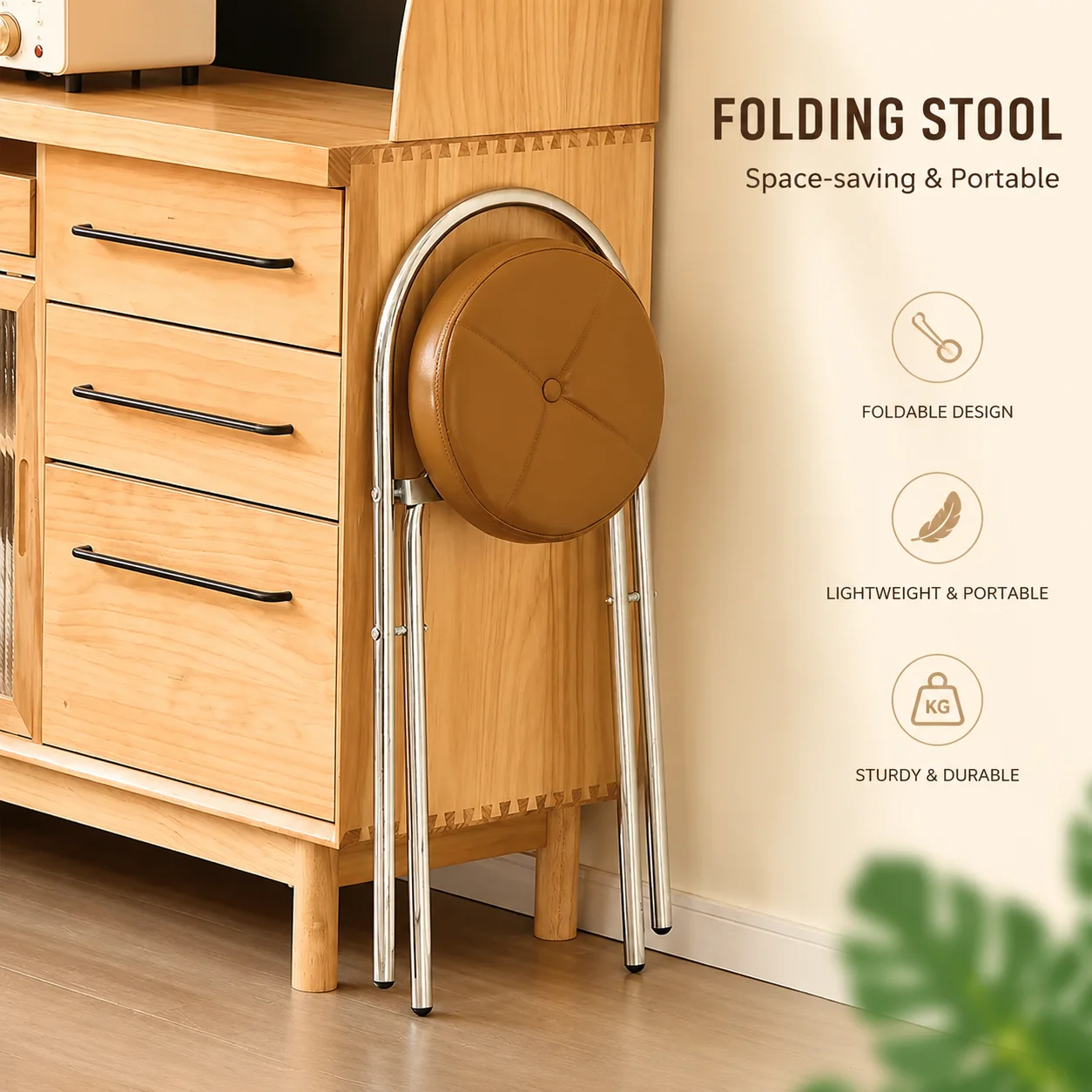 Mid-Century Modern Folding Bar - Commercial Kitchen Counter 评论和价格