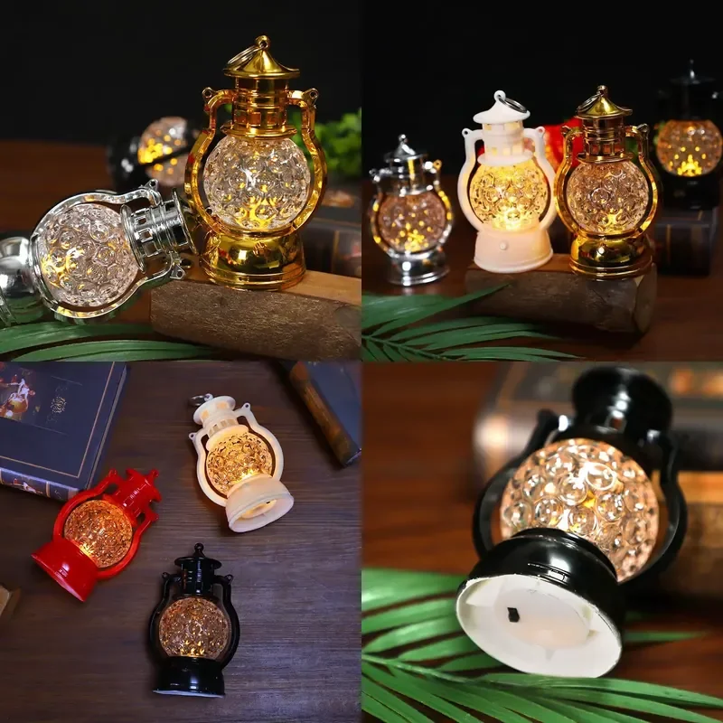 for Wedding Honeycomb Small Oil Lamp Candle Holder LED Wind Lamp Crystal Creative Dining Table Ornament Professional New
