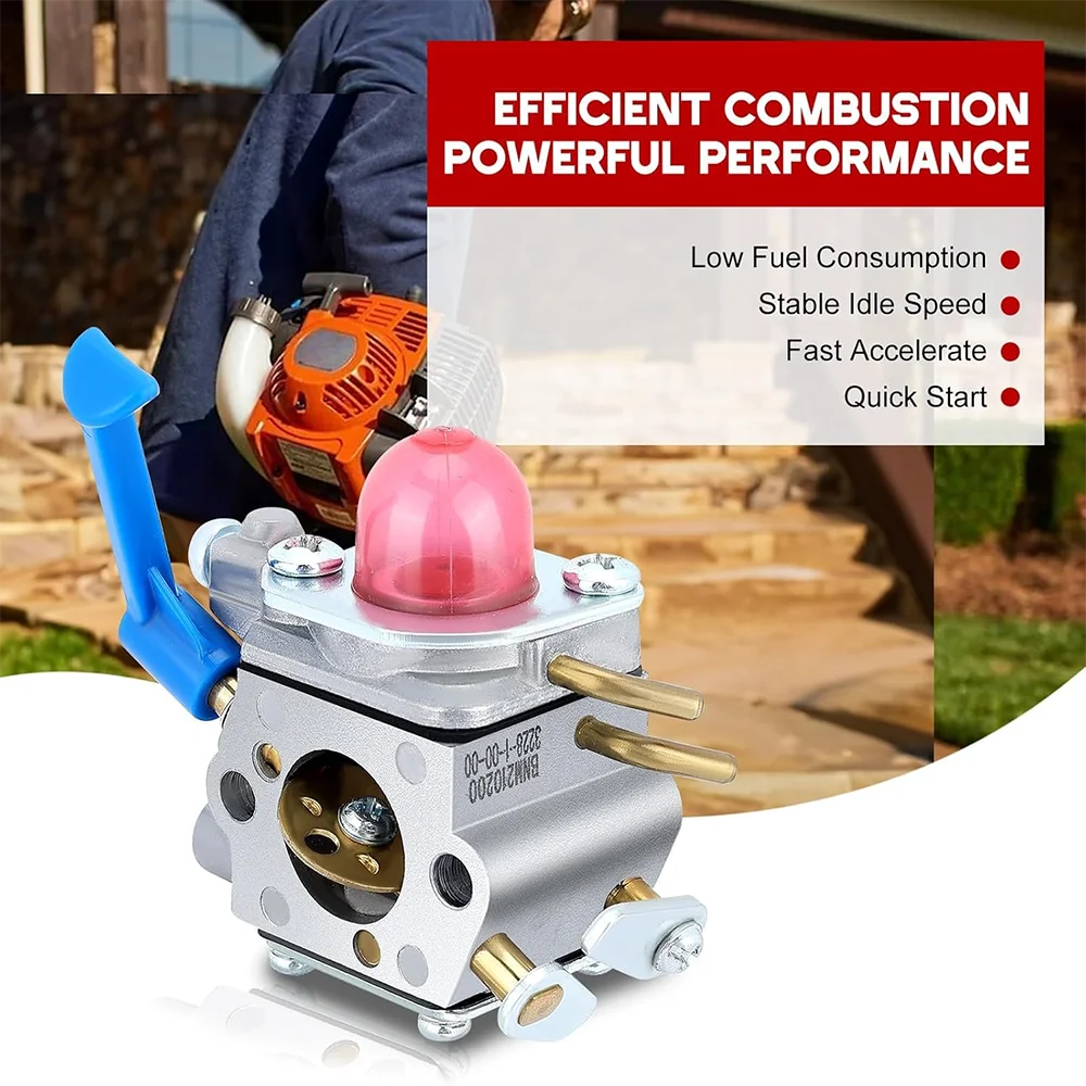 128CD Carburetor for Husqvarna 128LD 128L 128C 128CD 128LDX 128R 128RJ 128DJX String Trimmer Brush Cutter Replace C1Q-W40A 54508