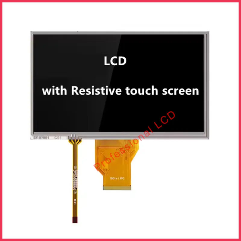 AT070TN94 AT070TN92 V.X For Innolux Original 7 Inch 50Pin 800*480 AT070TN90 V.1 7DD+1 20000938-00 165*100mm LCD Display Screen