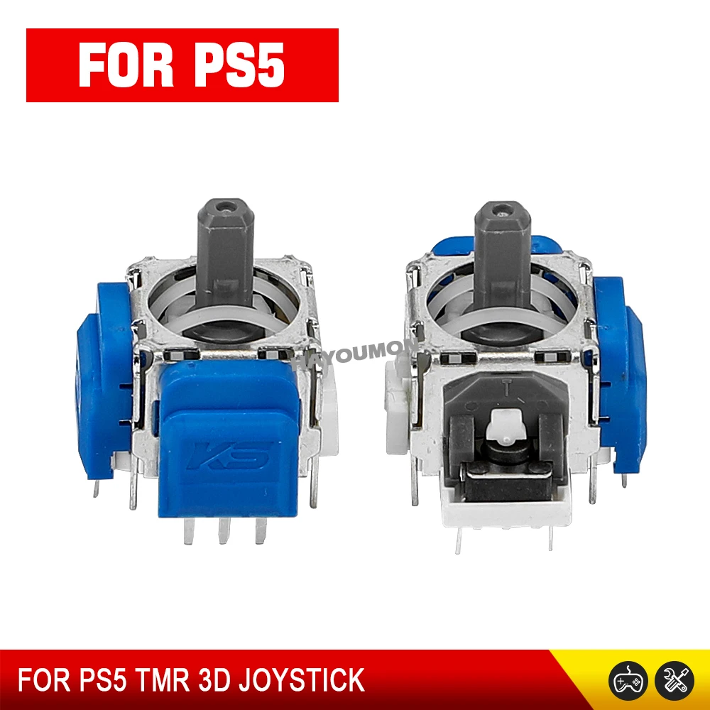 2/10 Stück K-Silver TMR Joystick für PS5 PS4 Xbox Series S X Xbox One Ersatz 3D Analog ThumbStick Anti-Drift Spielzubehör – Detail 14