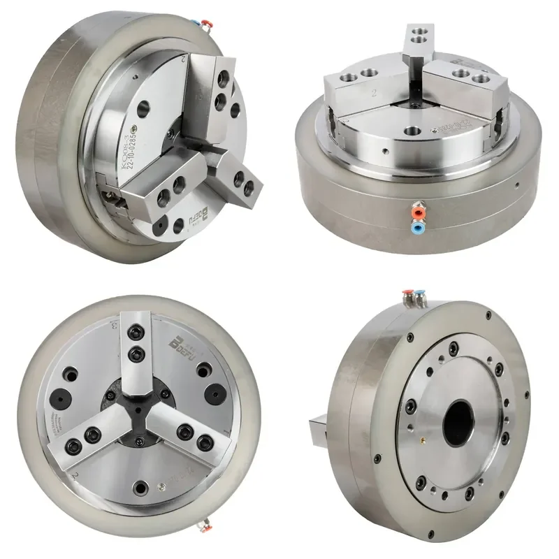 

BDF Front Mount Pneumatic Chuck with High Accuracy for Industrial CNC Applications