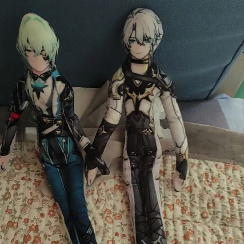 28 سنتيمتر سلك هونكاي: ستار السكك الحديدية Anaxa أفخم دمية مرنة الحديد مجردة الشكل Mydei ألعاب من نسيج مخملي محشوة دمية الأحد Phainon هدية عيد الميلاد