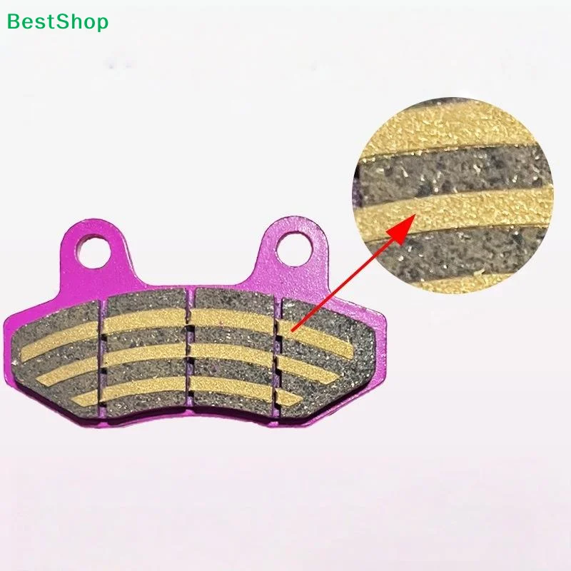 〔Vic〕 Front Rear CBX Disc Brake Pads Universal Motorcycle Black Gold Nano Ceramic Brake Pads For Delivery Rider Special Brake view 6