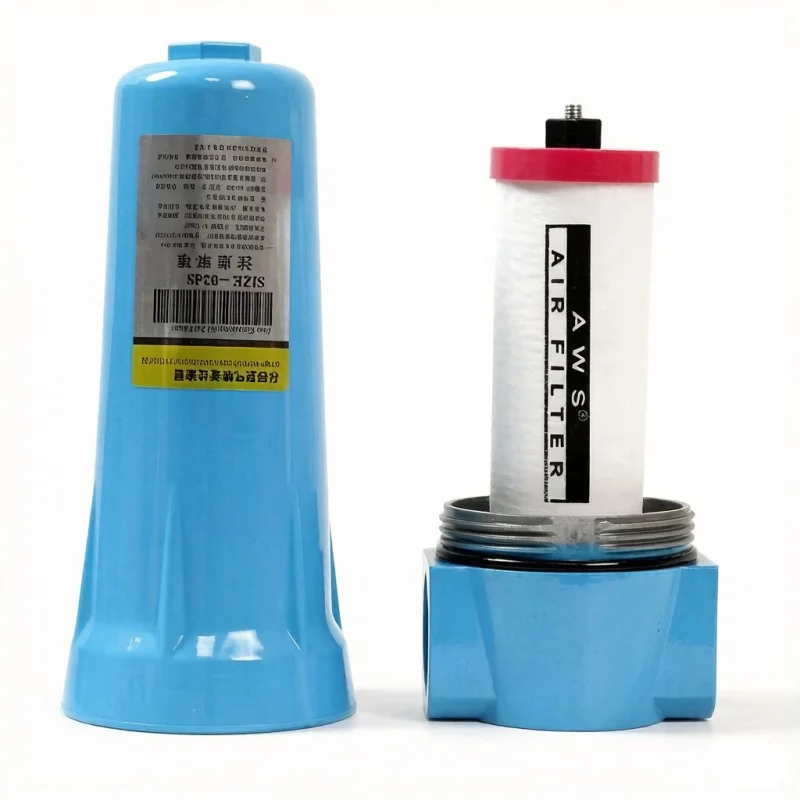 QPS 015/035/060 Precision Filter Dryer Air Compressor Accessories Oil Water Separator Electronic Drain AD402 HD20B Replacement