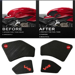 Tanque de Combustível Grip Pads Joelho Tração Fit Para Ducati Motocicleta Tanque Adesivo V4 Panigale V4S Streetfighter V4 S 2021 2020 2019 2018