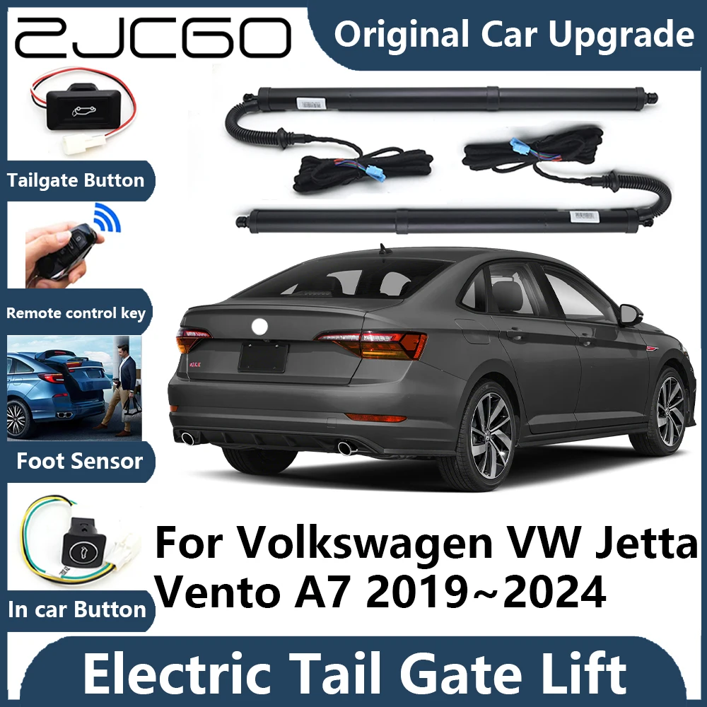 

For Volkswagen VW Jetta Vento A7 2019~2024 Tailgate Electric Tail Gate Lift Prop Support Vehicle Power Rear Door Liftgate Strut