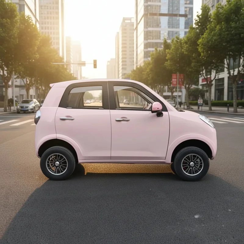 2026 NUEN  New Model Electric Mini Enclosed Car 4 Wheel Mini Carro Electrico Hot Sell