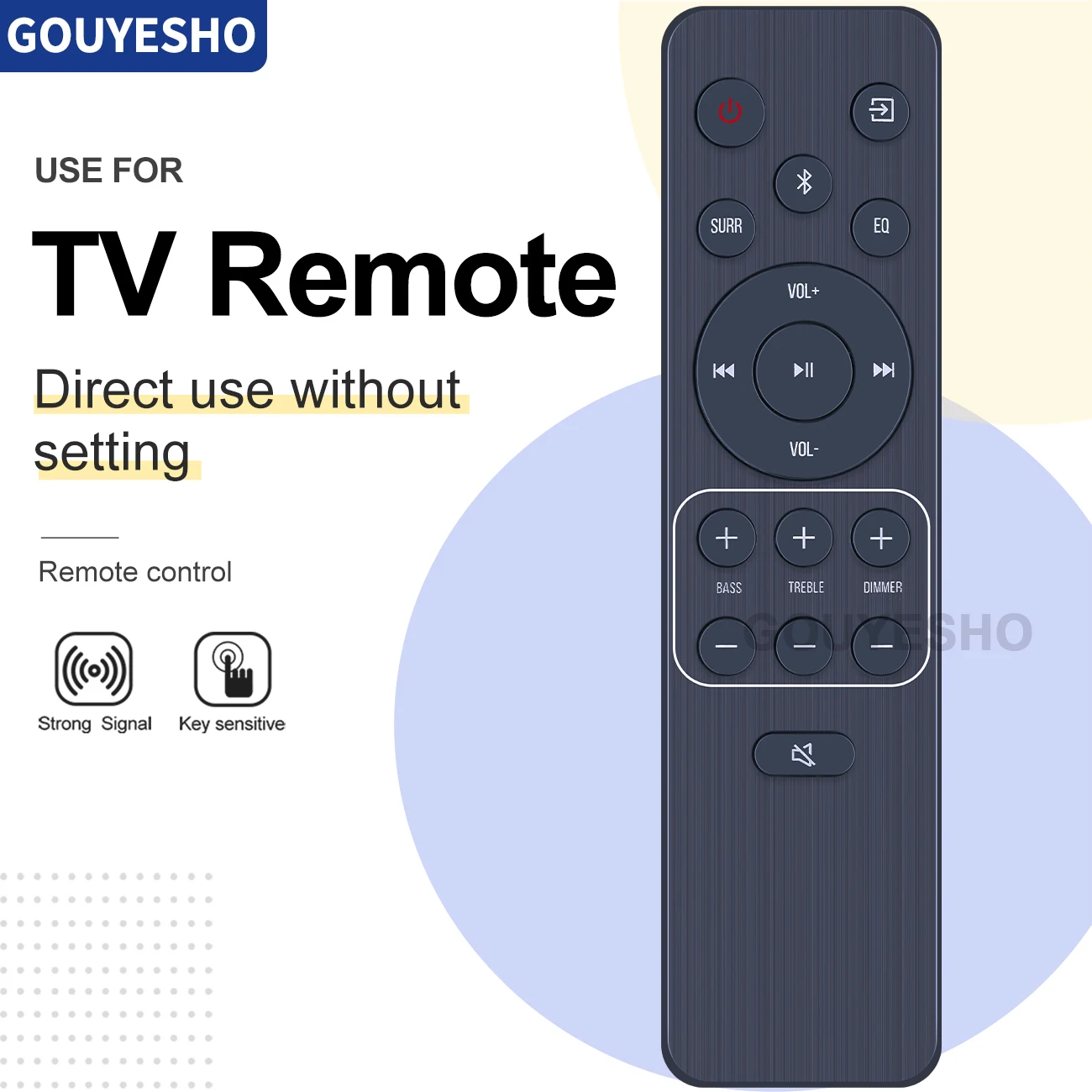 New EN212FD1H Remote Control Applicable for Hisense 2.1 CH Soundbar HS212F HS219 Sound Bar System