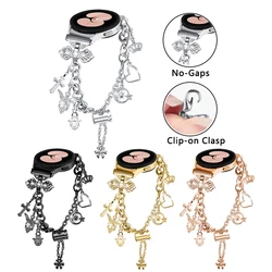 No Gaps stainless steel Strap For Samsung Galaxy Watch 5 4 44MM 40mm Watchband Bracelet Band for Watch 5 Pro 45mm/Watch 4Classic