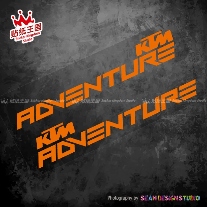 1 пара для KTM ADV ADVENTURE 390 790 990 1090 1190 1290, шлем, мотоцикл, светоотражающие наклейки, водонепроницаемые наклейки 25